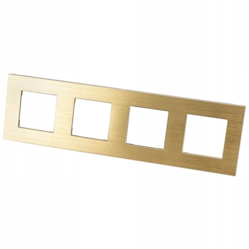 Viervoudig Aluminium Afdekraam Goud Voor Modules