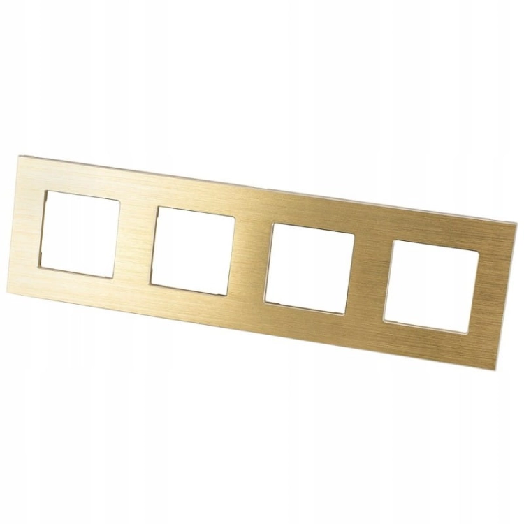 Viervoudig Aluminium Afdekraam Goud Voor Modules