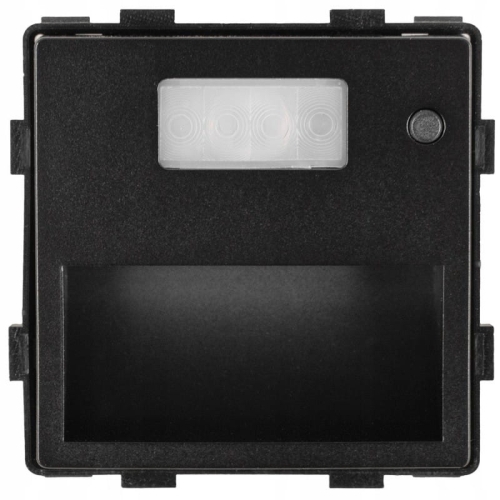 Module LED-Wandlamp Trap Met Bewegingsmelder Zwart Voor Afdekramen MIUUN
