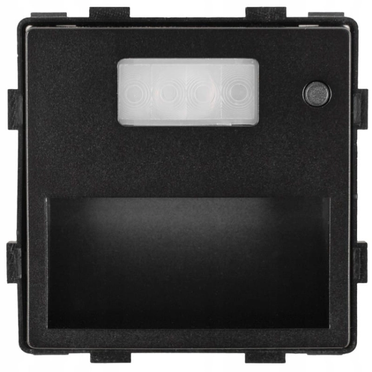 Module LED-Wandlamp Trap Met Bewegingsmelder Zwart Voor Afdekramen MIUUN