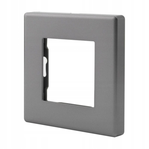 Schakelaar Lichtdimmer Draaibaar Grijs Set Met Afdekraam PVC MIUUN