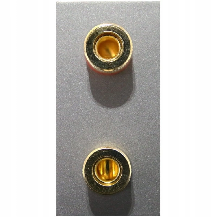 Module Stereo Luidsprekeraansluiting Grijs Voor Afdekramen MIUUN