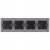 Viervoudig Stopcontact Wit Met Aardpen Set PVC Viervoudig Afdekraam 4 X Dubbel Stopcontact MIUUN