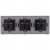 Drievoudig Schuko-Stopcontact Glas Wit Drievoudig Afdekraam En 3 X Stopcontact