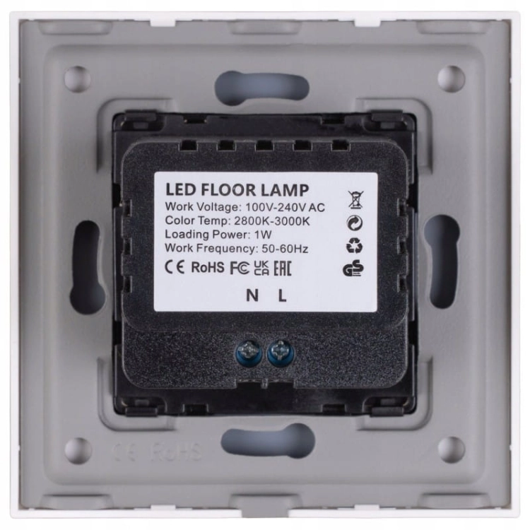 LED-Vloerlamp Traplamp Wandlamp Glas Goud MIUUN