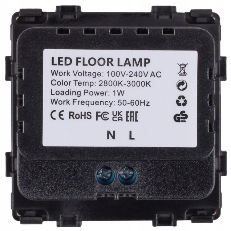 Module LED-Traplamp Vloerlamp Wandlamp 1W Goud Voor Afdekramen MIUUN