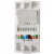 Module RJ45-Netwerkaansluiting Kat 6 Wit Voor Afdekramen MIUUN