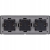 Drievoudig Schuko-Stopcontact Zwart PCV Drievoudig Afdekraam En 3 X Stopcontact