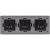 Drievoudig Stopcontact Grijs Set PVC Drievoudig Afdekraam En 3 X Enkel Stopcontact MIUUN
