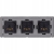 Drievoudig Stopcontact Glas Zwart Set Drievoudig Afdekraam En 3 X Stopcontact