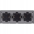 Drievoudig Glazen Stopcontact Zwart Set Drievoudig Afdekraam En 3 X Dubbel Stopcontact MIUUN