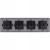Viervoudig Stopcontact Grijs Met Aardpen Set PVC Viervoudig Afdekraam 4 X Enkel Stopcontact MIUUN