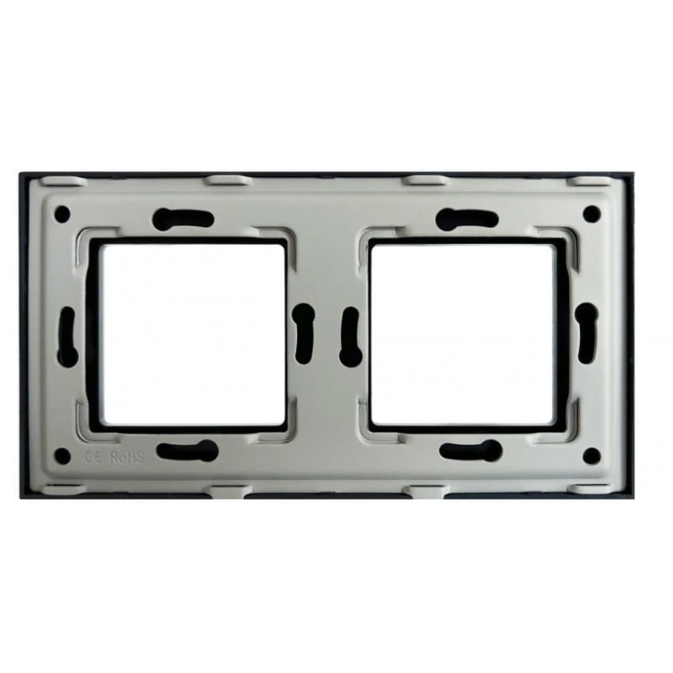 Aluminium Tweevoudig Afdekraam Zwart Voor Modules MIUUN
