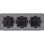 Drievoudig Schuko-Stopcontact Zwart PCV Drievoudig Afdekraam En 3 X Stopcontact