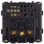 Module Stopcontact Met Aardpen + Dubbele USB-Lader A+A Goud Voor Afdekramen MIUUN
