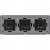 Drievoudig Stopcontact Zwart Set PCV Drievoudig Afdekraam En 3 X Stopcontact