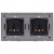 Dubbel Stopcontact Wit Set PVC Tweevoudig Afdekraam En 2 X Enkel Stopcontact MIUUN