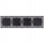 Viervoudig Schuko-Stopcontact Glas Wit Viervoudig Afdekraam En 4 X Stopcontact