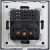 Stopcontact Met Aardpen Wit Glas + Dubbele USB-Lader A+A 2.4A MIUUN