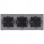 Drievoudig Glazen Stopcontact Wit Set Drievoudig Afdekraam En 3 X Dubbel Stopcontact MIUUN