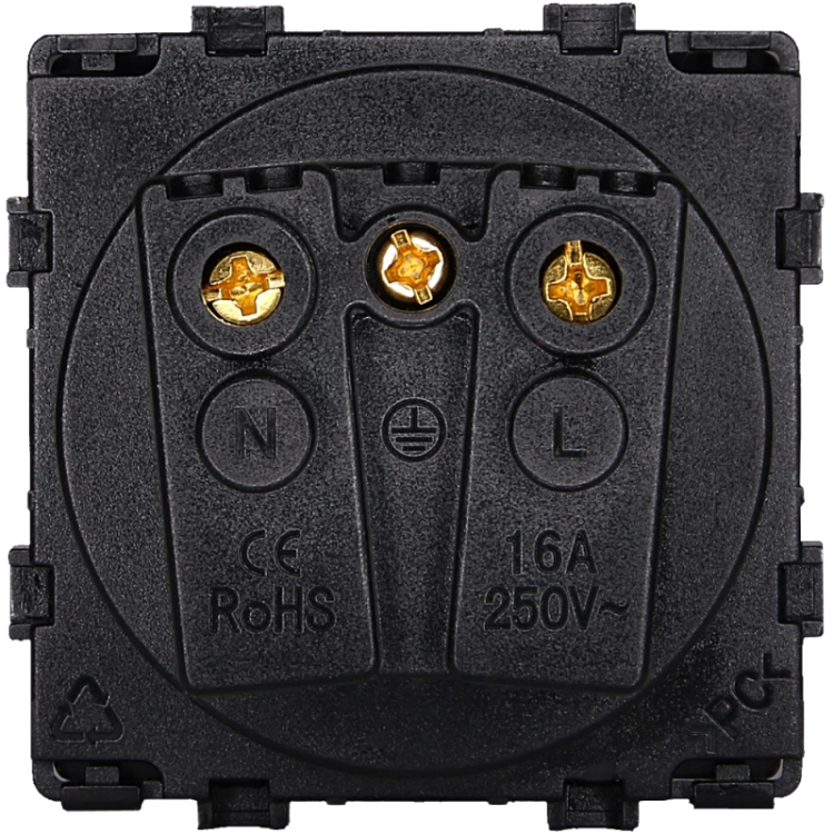 Module Badkamerstopcontact Met Klep Voor Afdekramen MIUUN