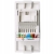 Module RJ45-Netwerkaansluiting Kat 5E Wit MIUUN