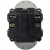 Module Dubbel Stopcontact Met Aardpen Grijs Voor Afdekramen
