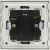 Dubbel Stopcontact Met Aarding Glas Grijs