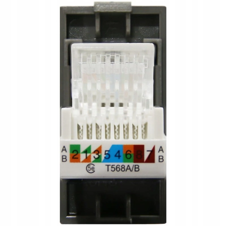 Module RJ45-Netwerkaansluiting Kat 5E Voor Afdekramen