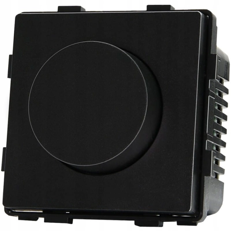 Mechanische Lichtdimmer Zwart Set Met PVC-Afdekraam MIUUN