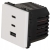 Module Drievoudig USB-Laadstopcontact 65W A+C+C Wit Voor Afdekramen MIUUN