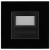 LED-Traplamp Warm 1W Glas Zwart MIUUN