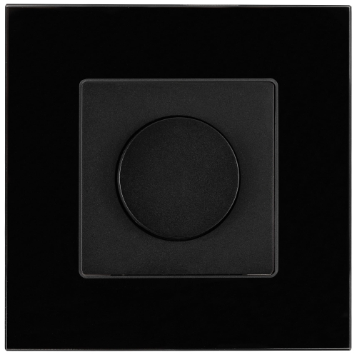 Mechanische Lichtdimmer Glas Zwart MIUUN