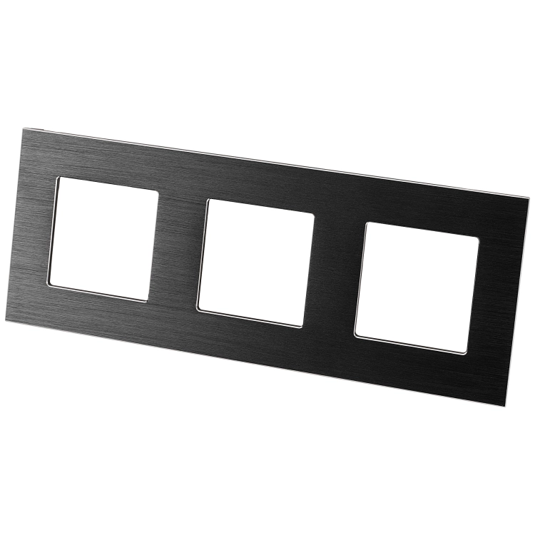 Aluminium Drievoudig Afdekraam Zwart Voor Modules MIUUN