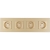 Viervoudig Glazen Stopcontact Goud Set Viervoudig Afdekraam En 4 X Stopcontact