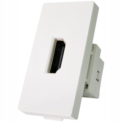 Module HDMI-Aansluiting Wit Voor Afdekramen MIUUN