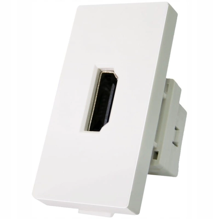 Module HDMI-Aansluiting Wit Voor Afdekramen MIUUN