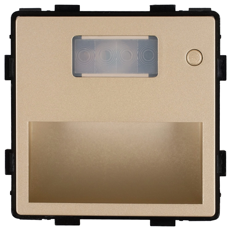 Module Wand-Traplamp Met Bewegingsmelder Goud Voor Afdekramen MIUUN