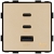 Module Stopcontact Met Drievoudige USB-Lader 65W A+C+C Goud Voor Afdekramen MIUUN