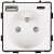 Module Stopcontact Met Aardpen Wit + Dubbele USB A+C-Lader 20W Voor Afdekramen MIUUN