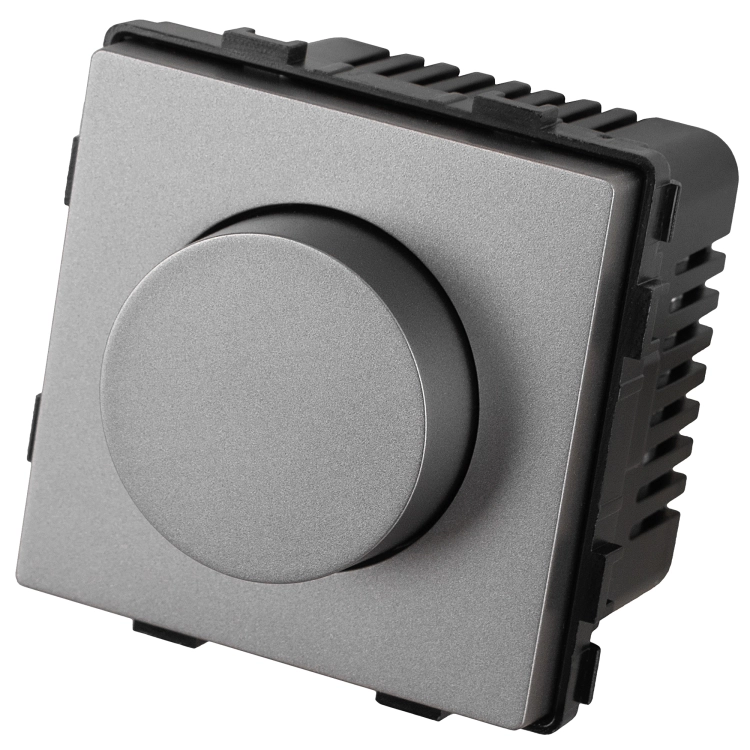 Module Draaibare Lichtdimmer Grijs Voor Afdekramen MIUUN