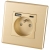 Stopcontact Met Aardpen Goud + USB A+C 20W Set Met PVC-Afdekraam MIUUN