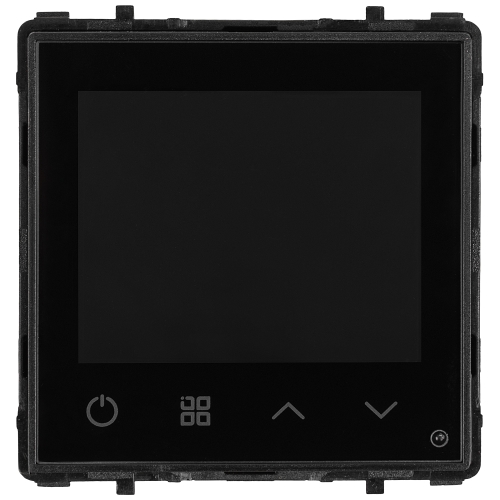 Module Thermostaat Voor Vloerverwarming 16A WiFi Zwart Voor Afdekramen MIUUN