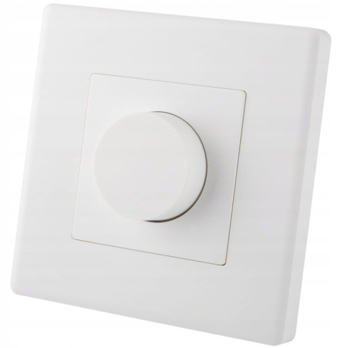 Mechanische Lichtdimmer Wit Set Met PVC-Afdekraam MIUUN