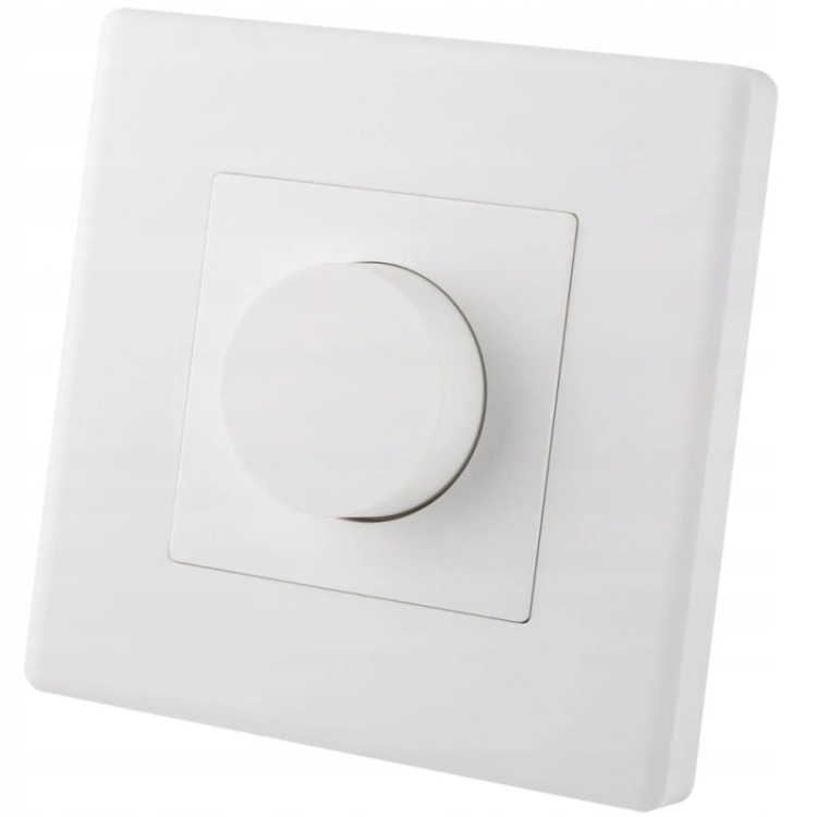 Mechanische Lichtdimmer Wit Set Met PVC-Afdekraam MIUUN