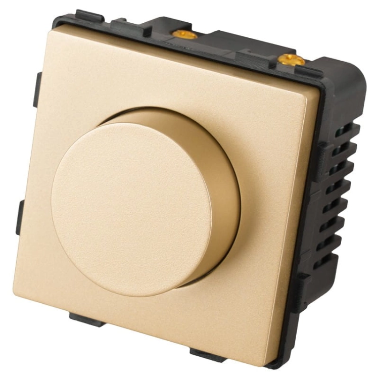 Module Schakelaar Draaibare Lichtdimmer Goud Voor Afdekramen MIUUN