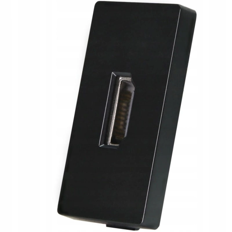 Module HDMI-Aansluiting Zwart Voor Afdekramen MIUUN
