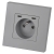 Stopcontact Kunststof LINEA + Dubbele USB C+C-Lader 20W Grijs MIUUN