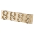 Schuko-Stopcontact Viervoudig Kunststof LINEA Goud Afdekraam Viervoudig En 4 X Stopcontact