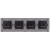 Schuko-Stopcontact Viervoudig Kunststof LINEA Goud Afdekraam Viervoudig En 4 X Stopcontact